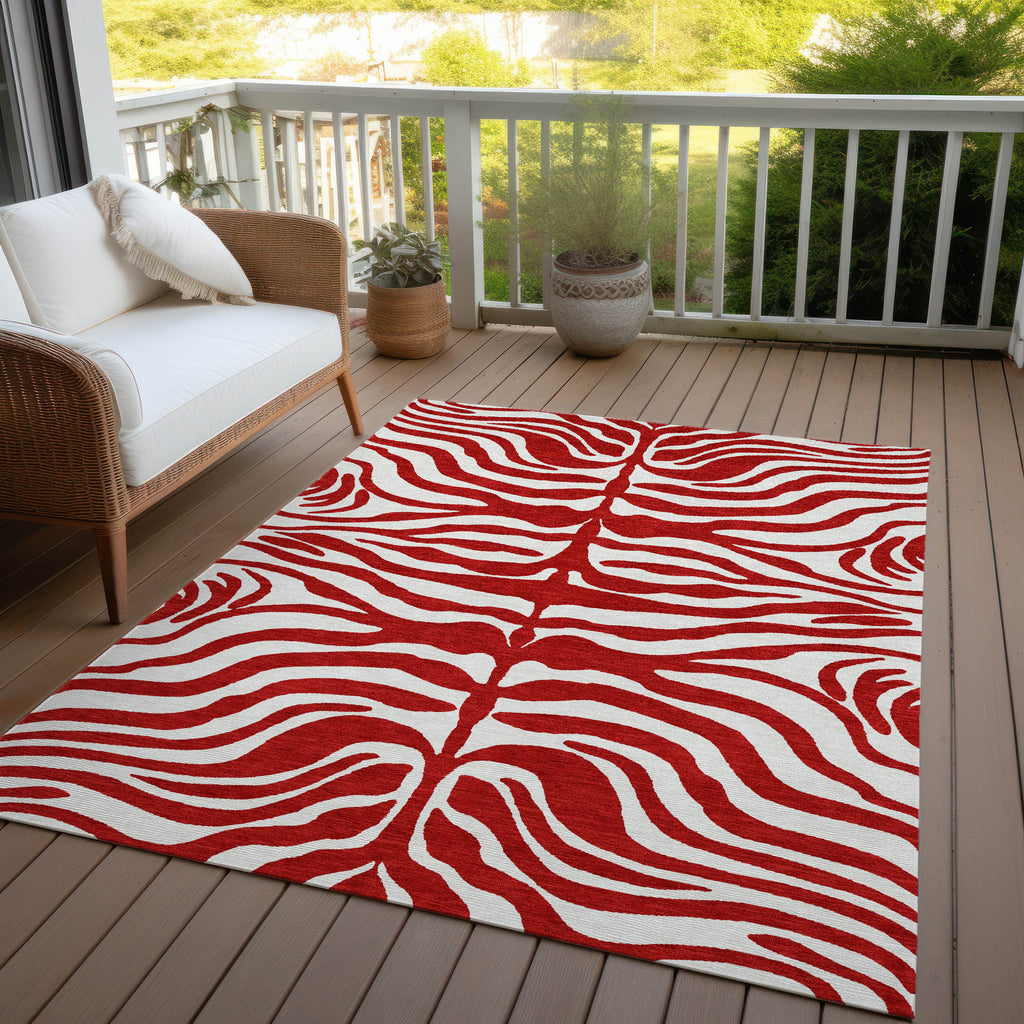 addison chantille acn1042 red rug