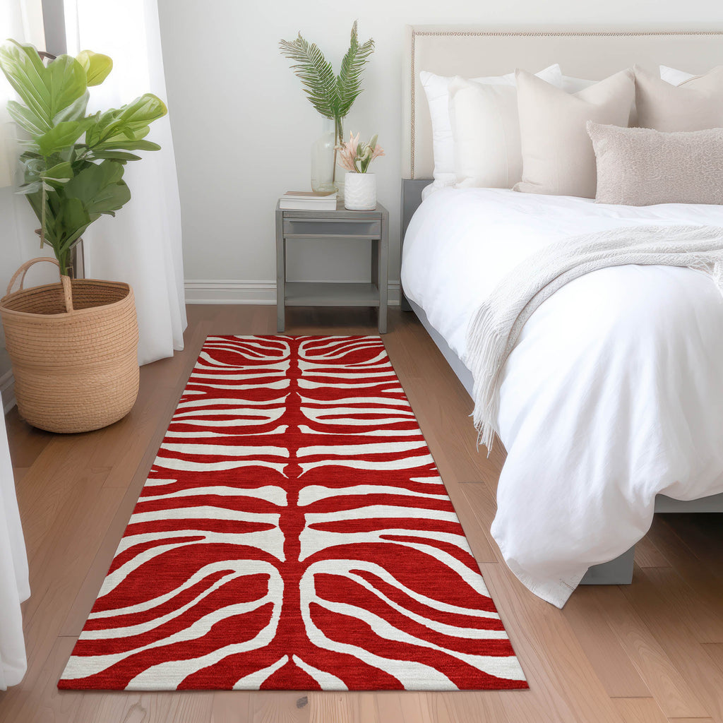 addison chantille acn1042 red rug
