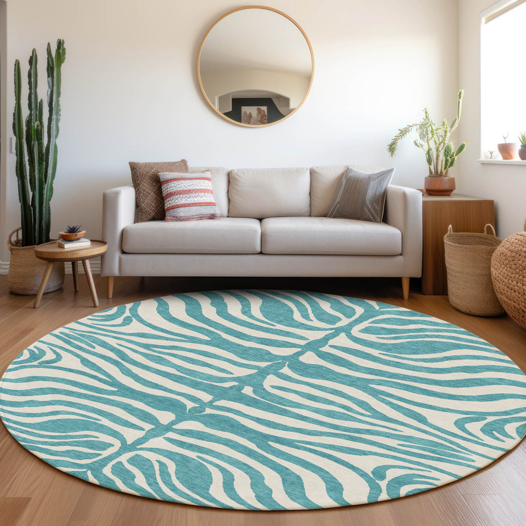addison chantille acn1042 teal rug