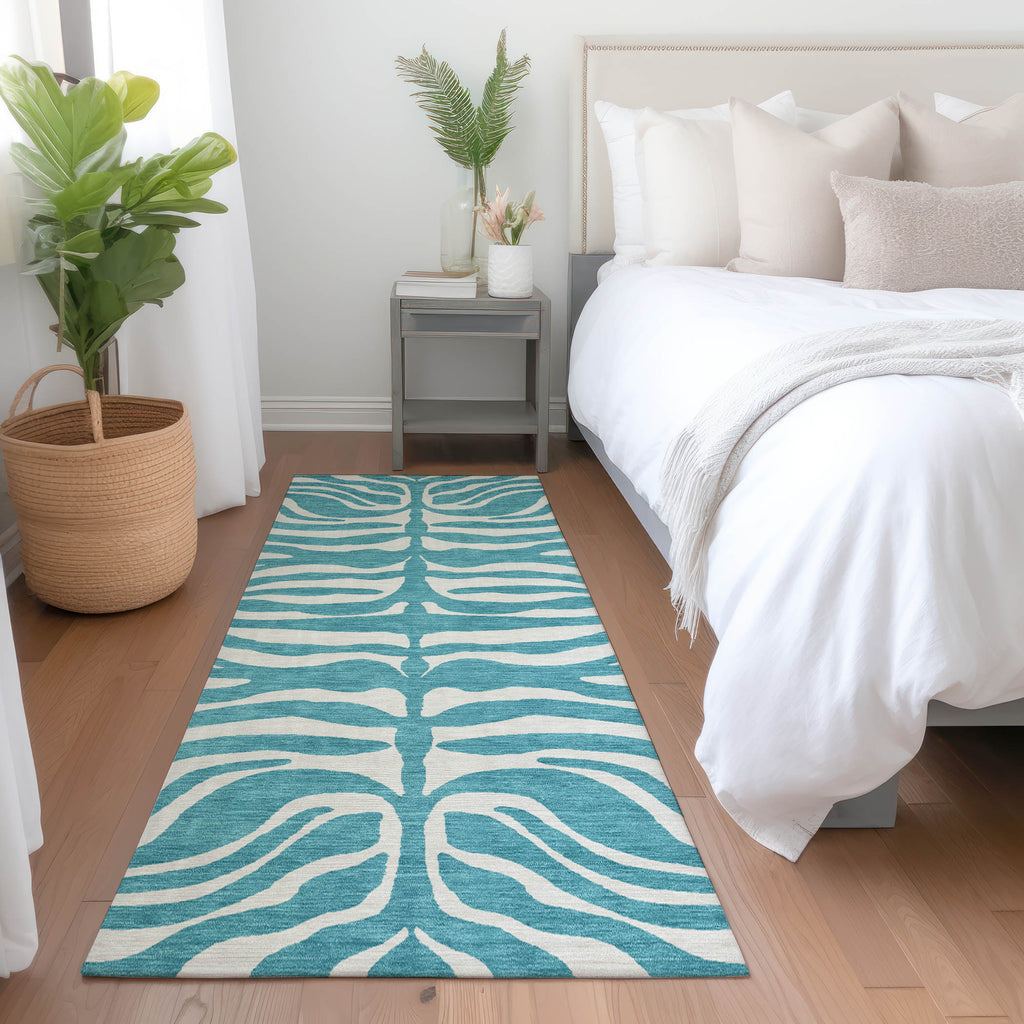 addison chantille acn1042 teal rug