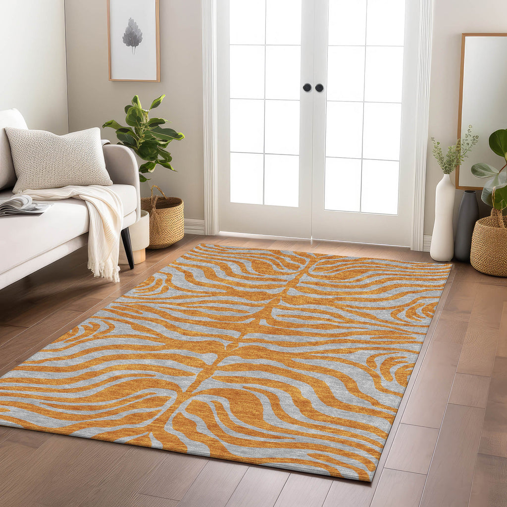 addison chantille acn1043 orange rug