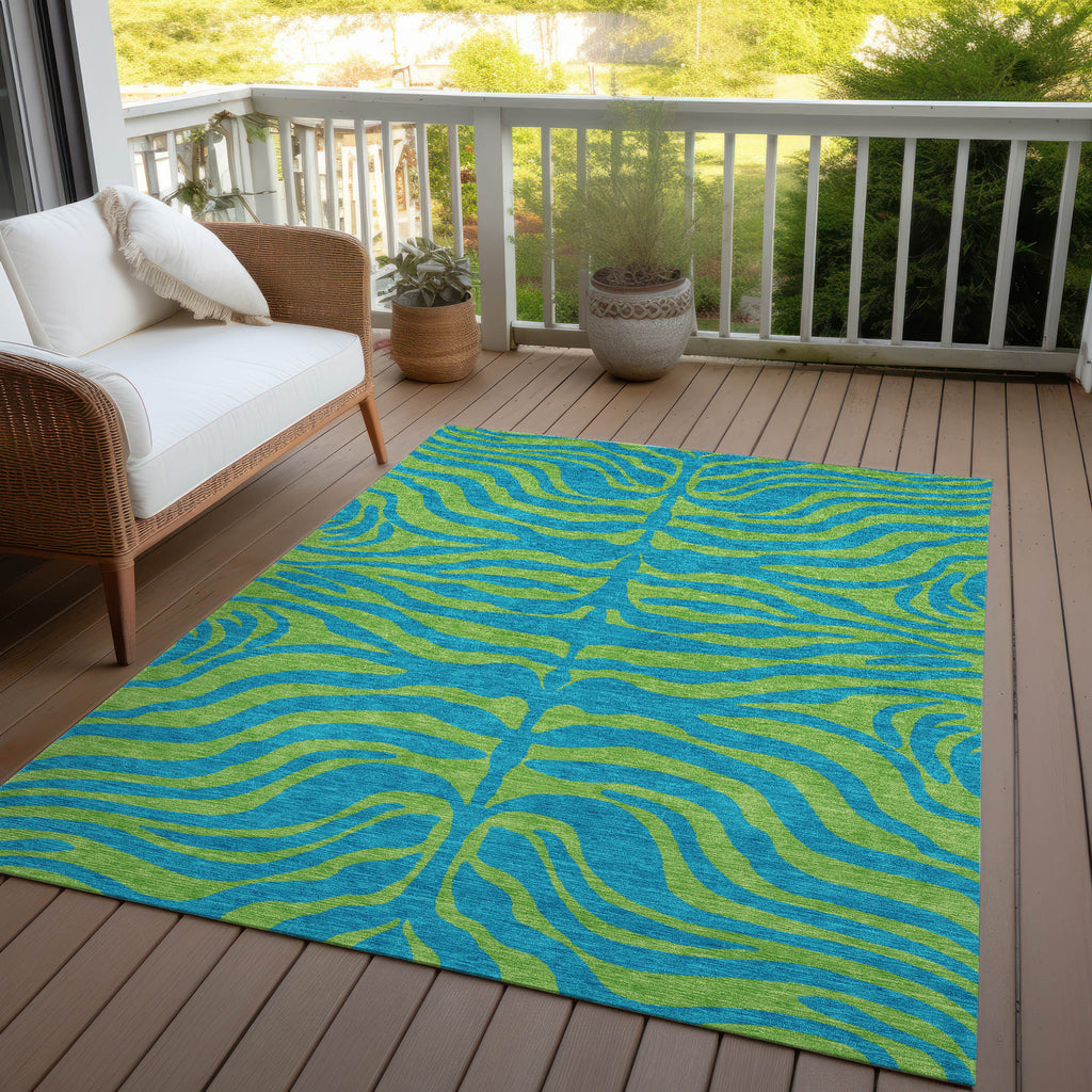 addison chantille acn1043 teal rug