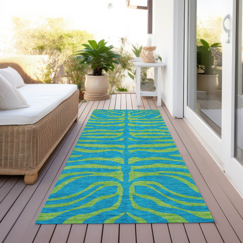 addison chantille acn1043 teal rug