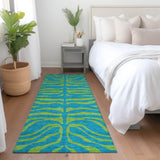 addison chantille acn1043 teal rug