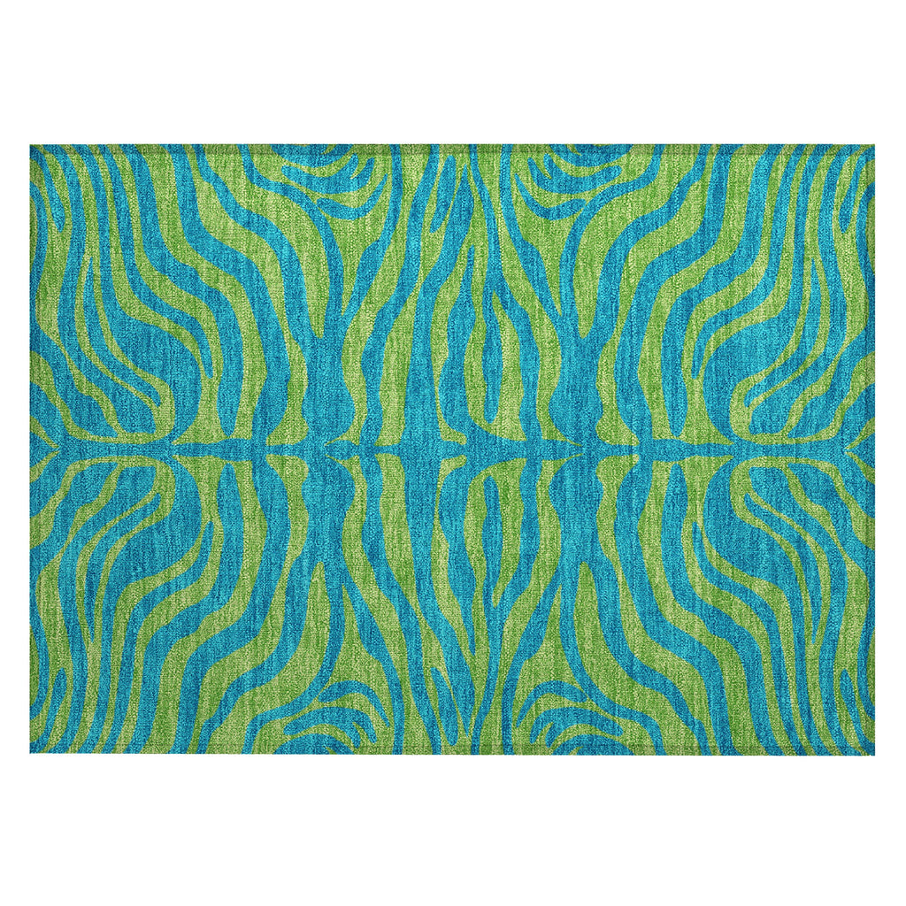 addison chantille acn1043 teal rug