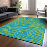 addison chantille acn1043 teal rug