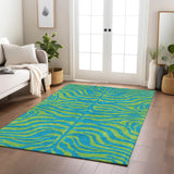 addison chantille acn1043 teal rug