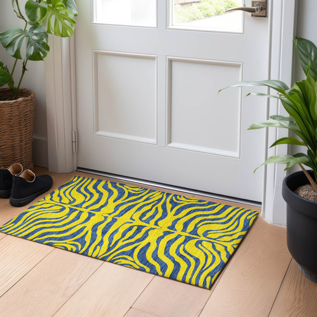 addison chantille acn1043 yellow rug