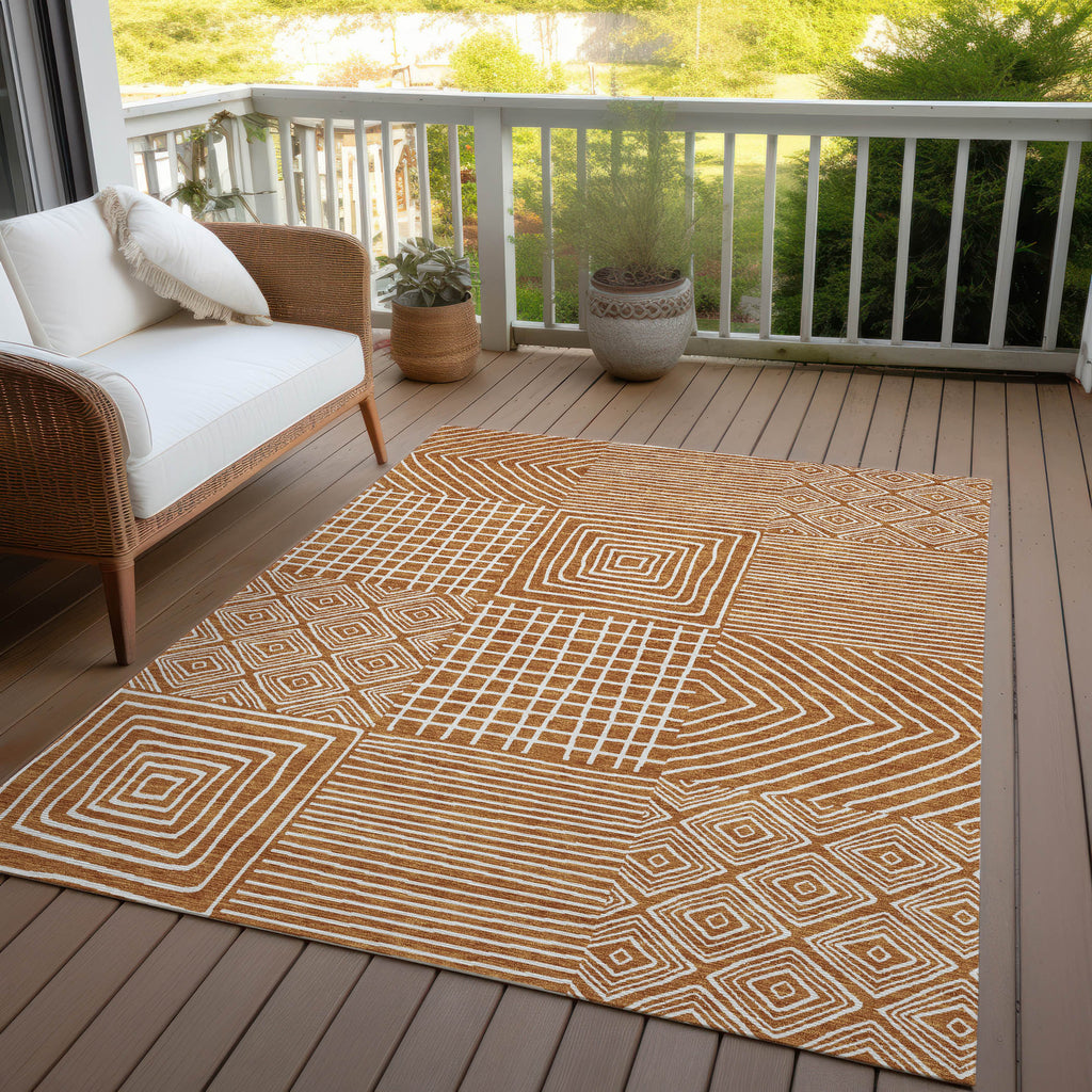 addison chantille acn1044 paprika rug
