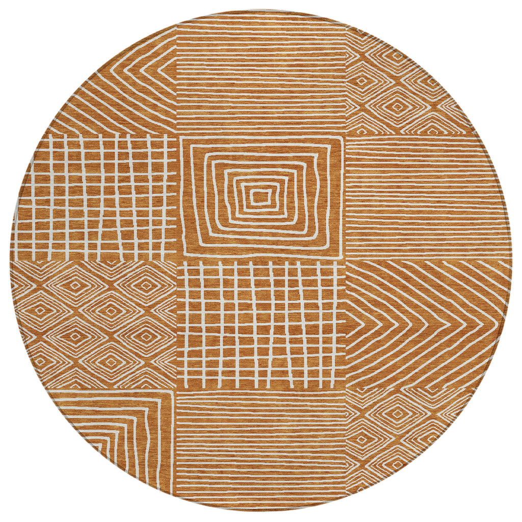addison chantille acn1044 paprika rug