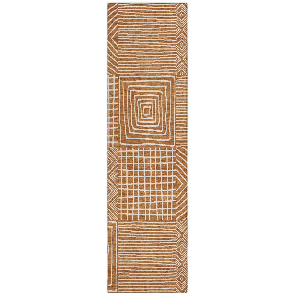 addison chantille acn1044 paprika rug