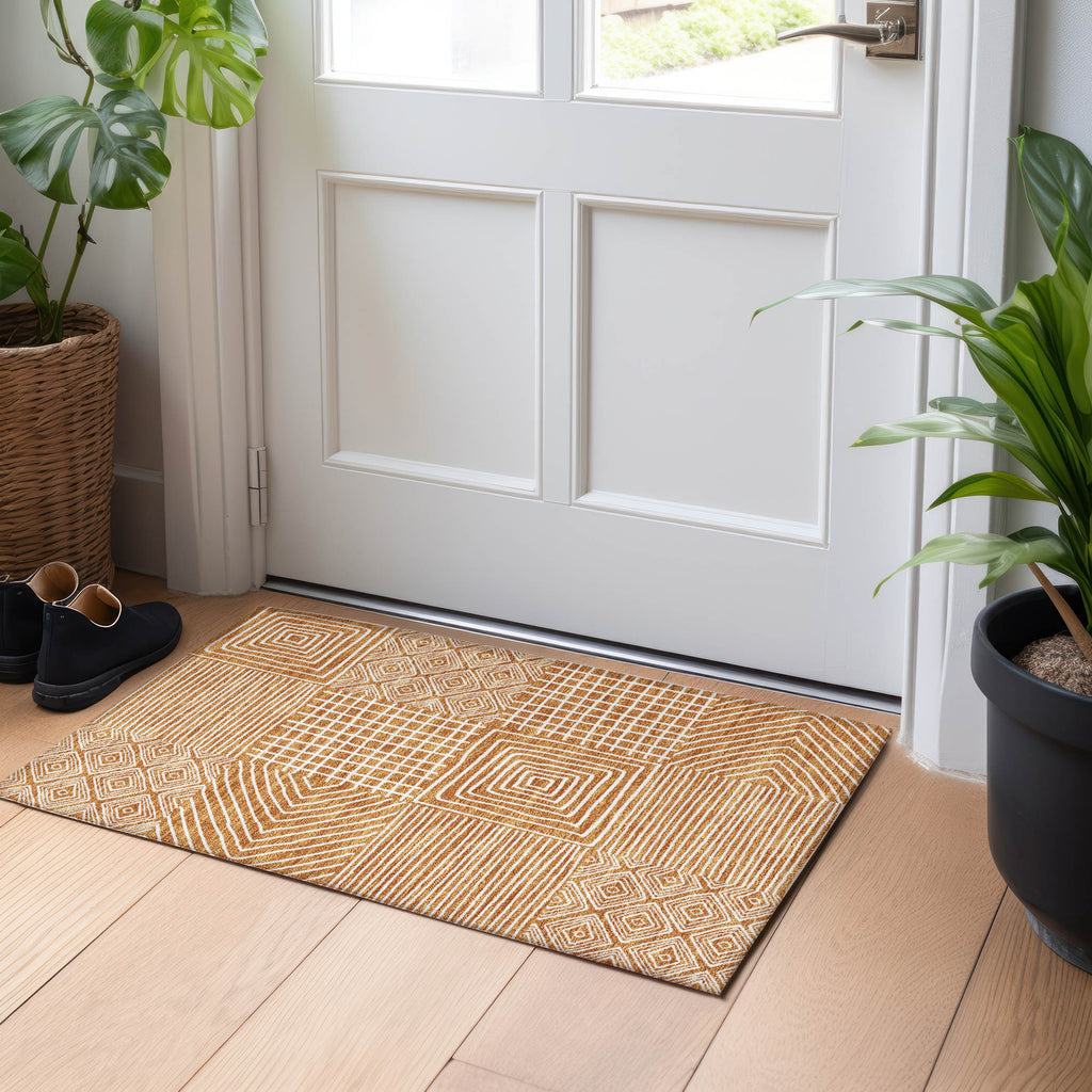 addison chantille acn1044 paprika rug