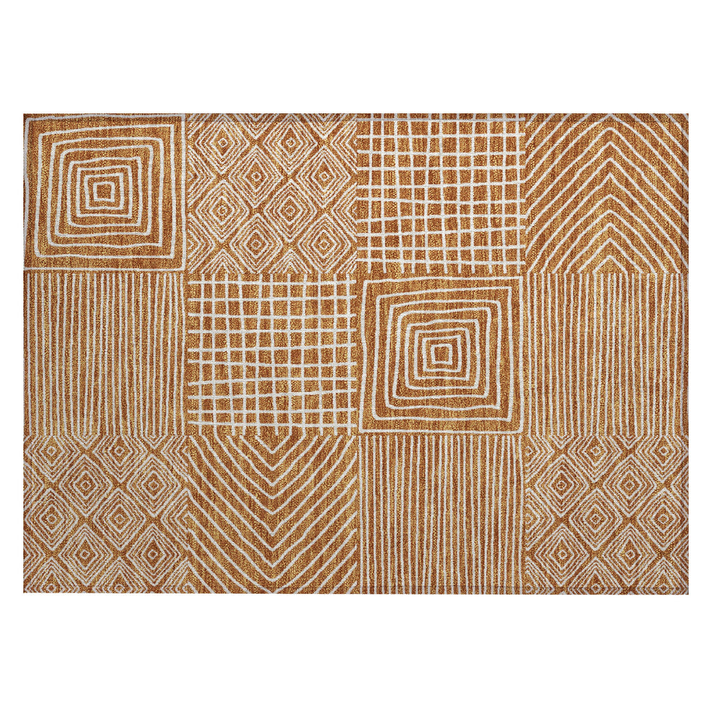 addison chantille acn1044 paprika rug
