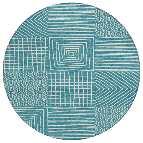 addison chantille acn1044 teal rug