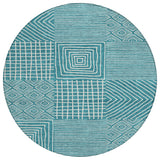 addison chantille acn1044 teal rug