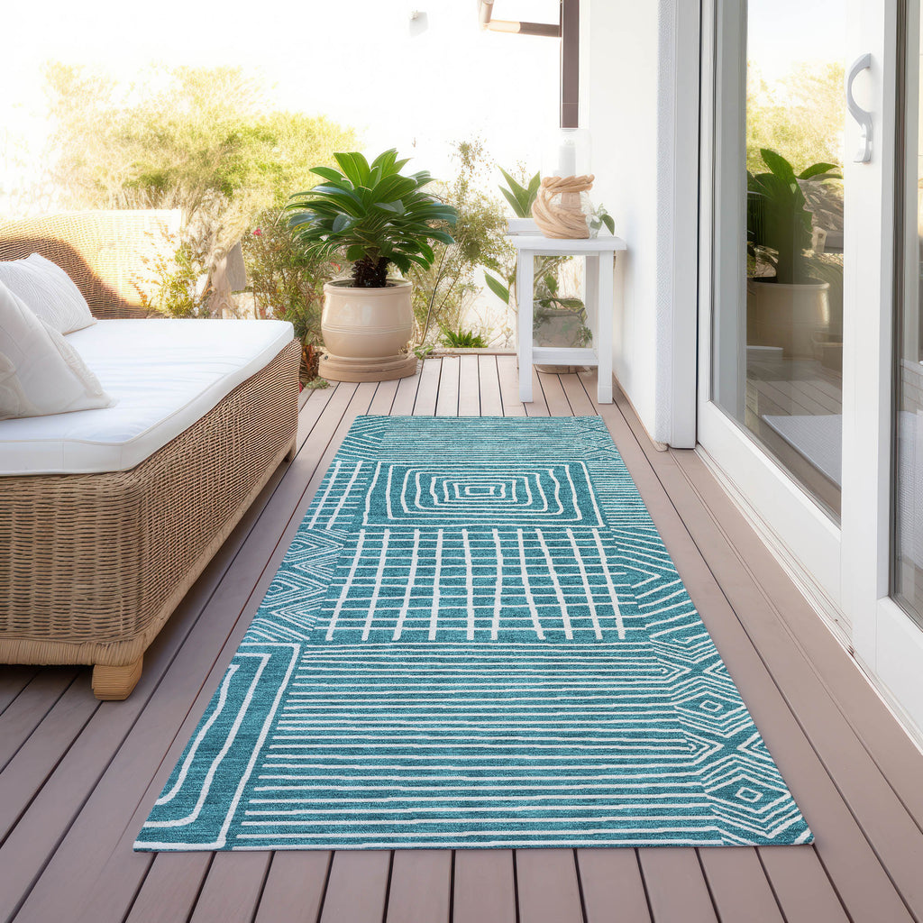 addison chantille acn1044 teal rug
