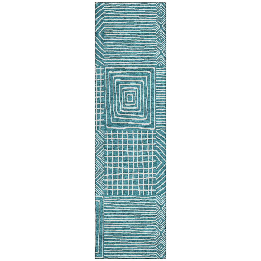 addison chantille acn1044 teal rug