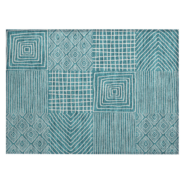 addison chantille acn1044 teal rug