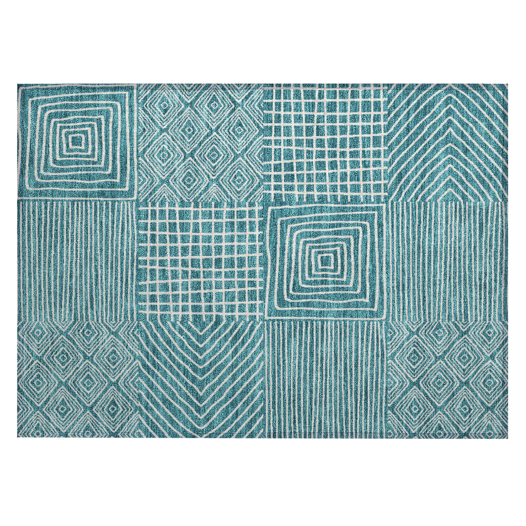 addison chantille acn1044 teal rug
