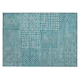 addison chantille acn1044 teal rug