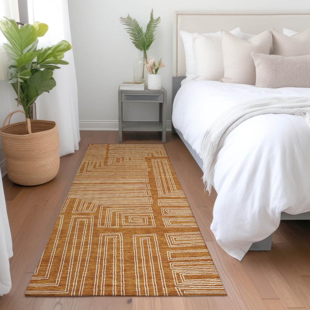 addison chantille acn1045 paprika rug