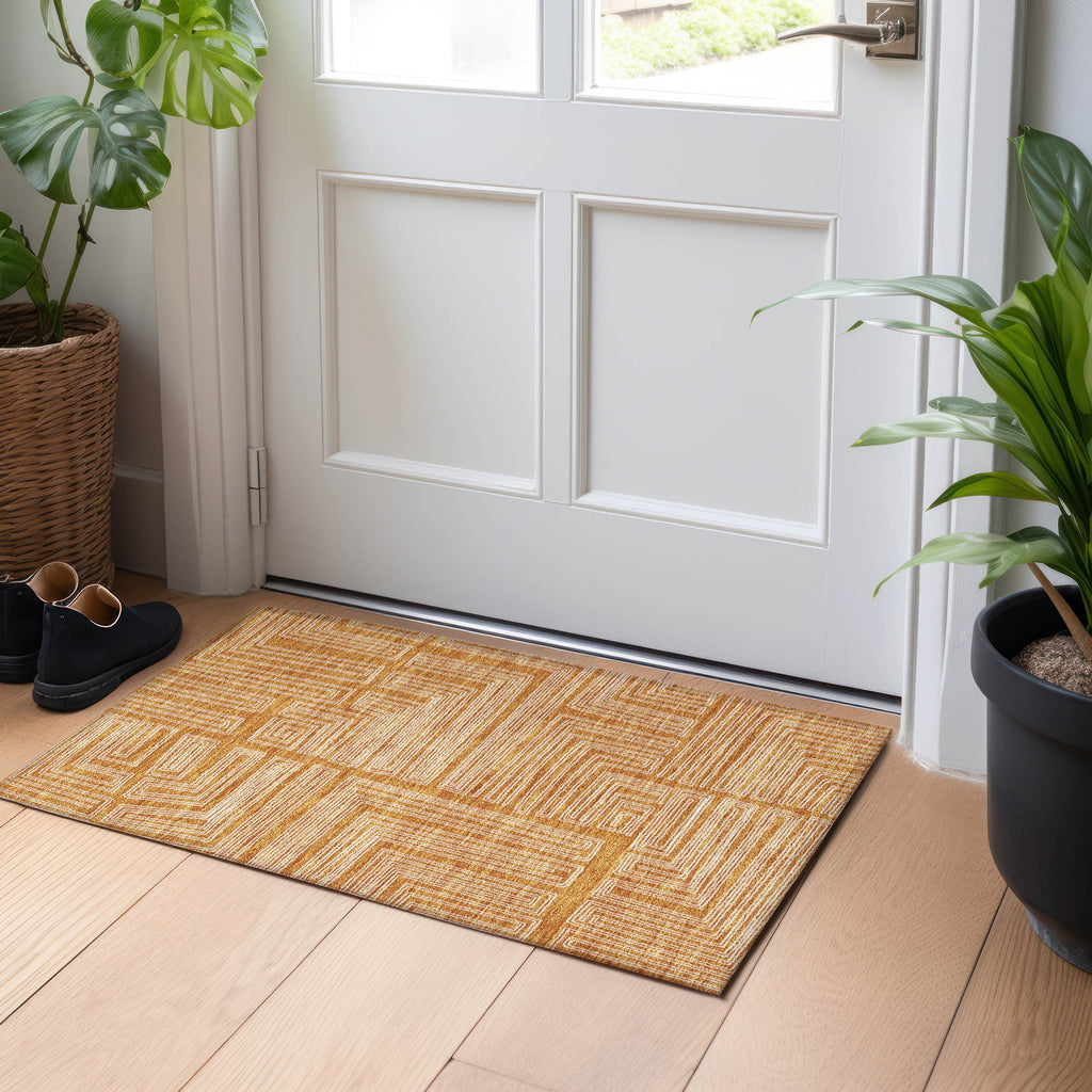 addison chantille acn1045 paprika rug