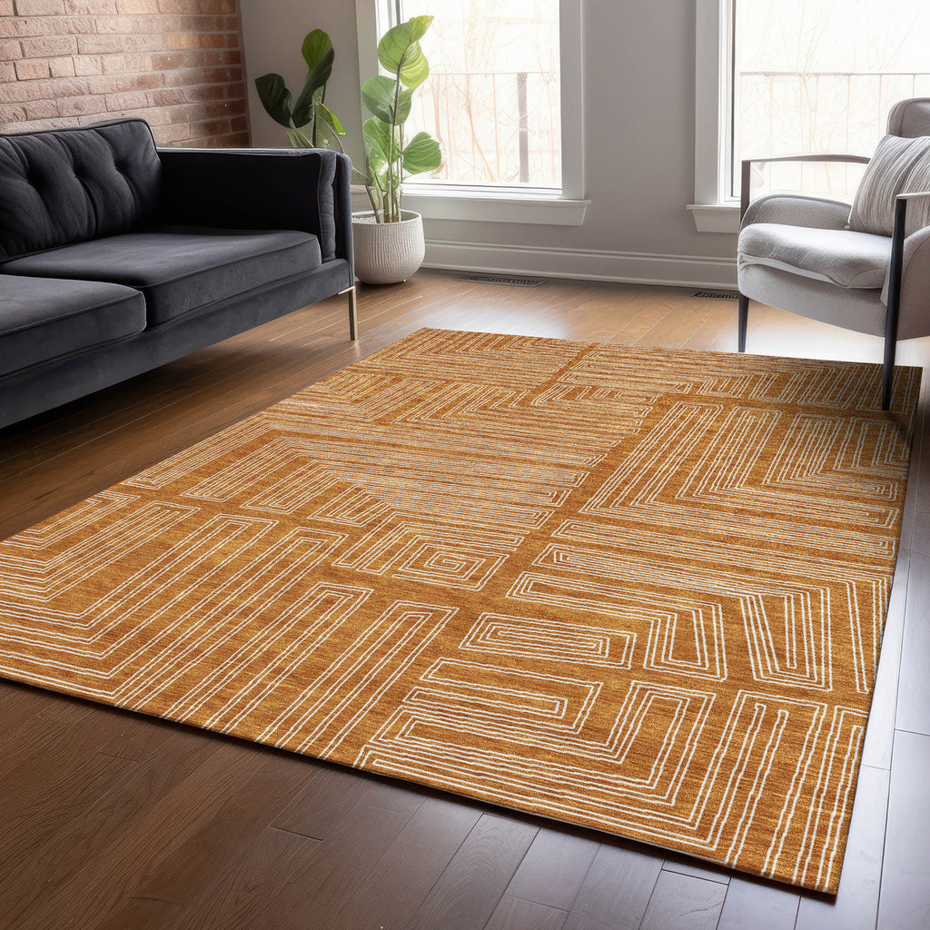 addison chantille acn1045 paprika rug