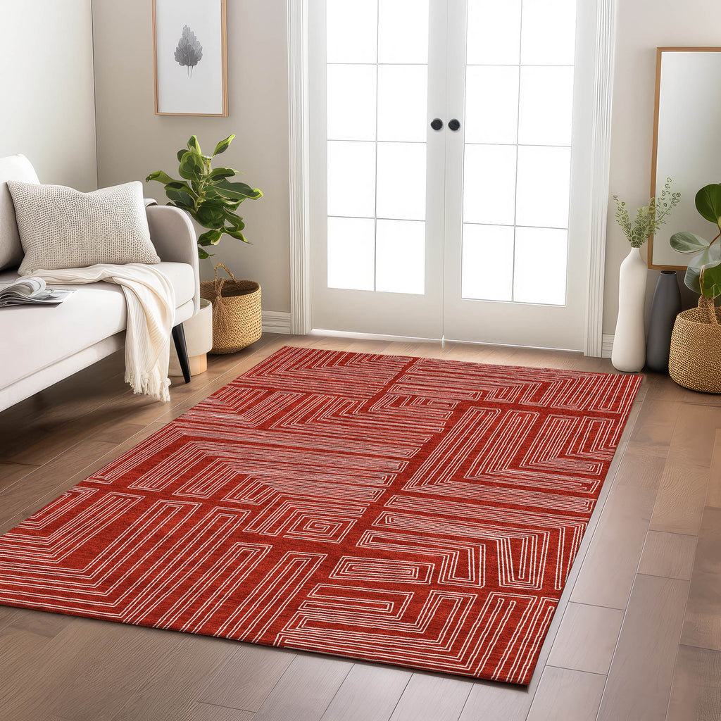 addison chantille acn1045 red rug