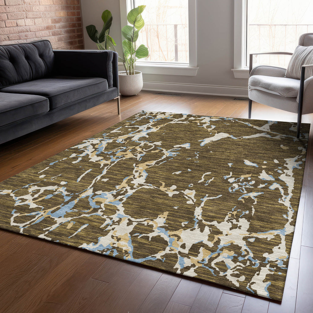addison chantille acn1046 coffee rug