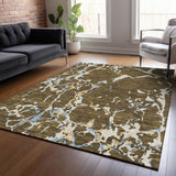 addison chantille acn1046 coffee rug