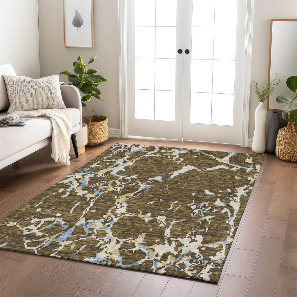 addison chantille acn1046 coffee rug