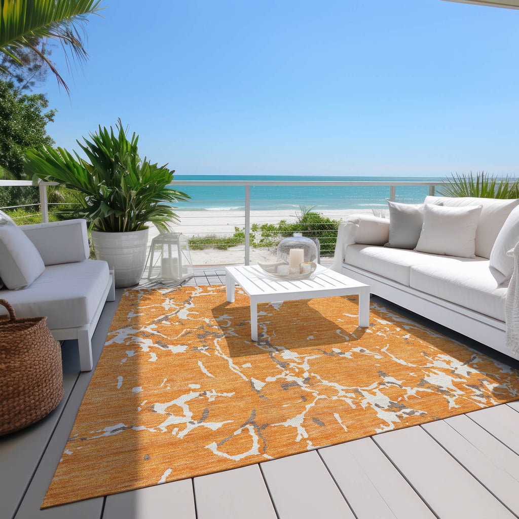 addison chantille acn1046 orange rug