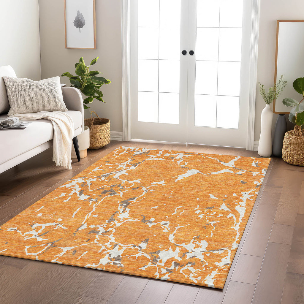 addison chantille acn1046 orange rug
