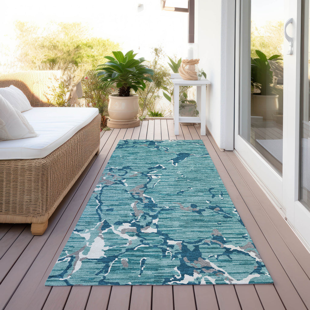 addison chantille acn1046 teal rug
