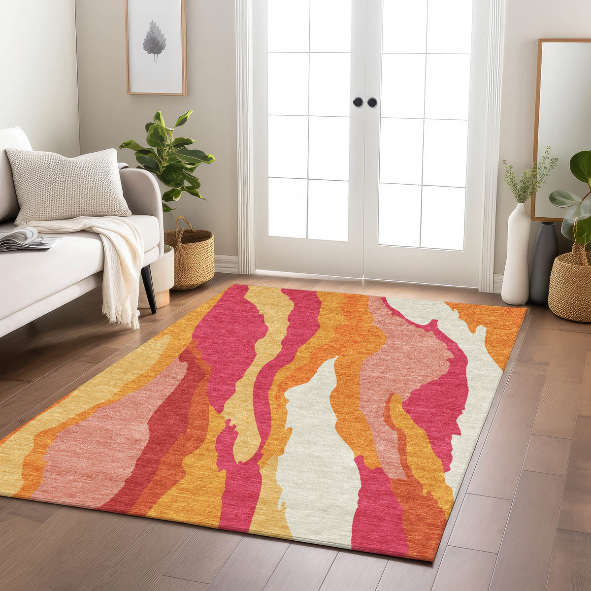 addison chantille acn1047 blush rug