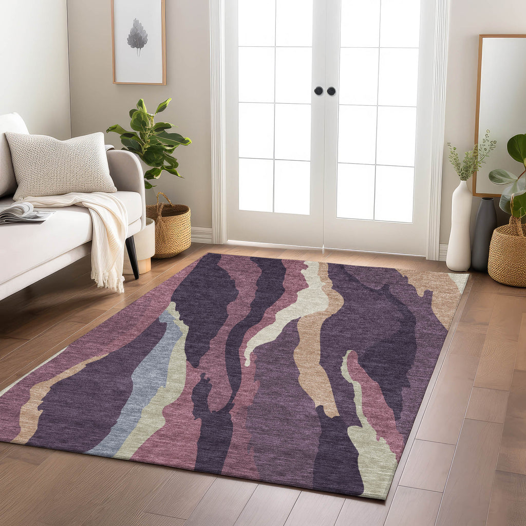 addison chantille acn1047 plum rug