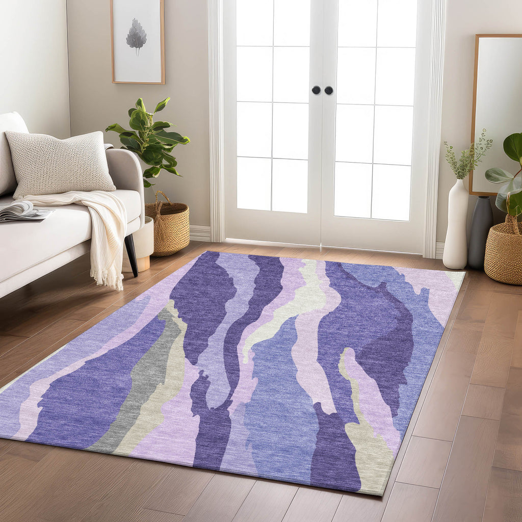 addison chantille acn1047 purple rug