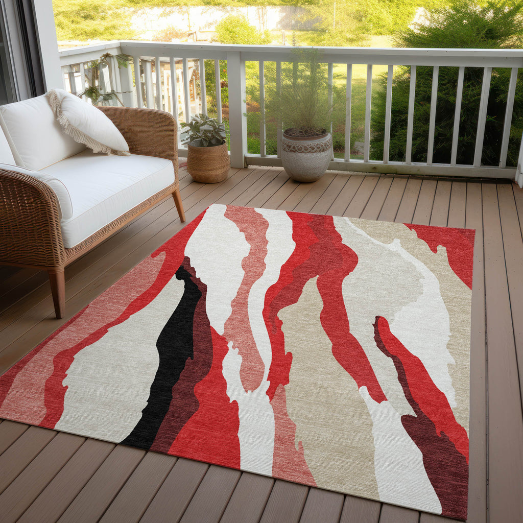 addison chantille acn1047 red rug