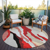 addison chantille acn1047 red rug