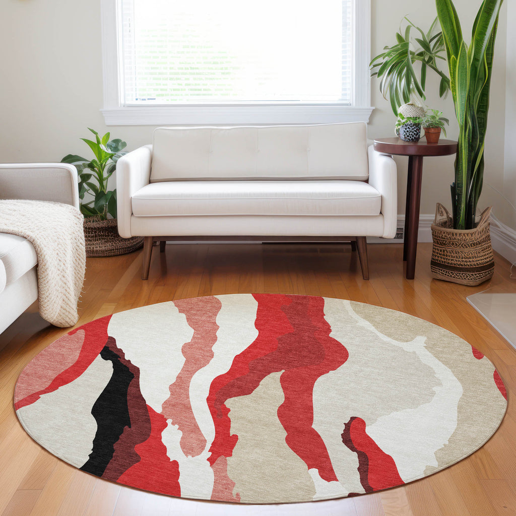 addison chantille acn1047 red rug