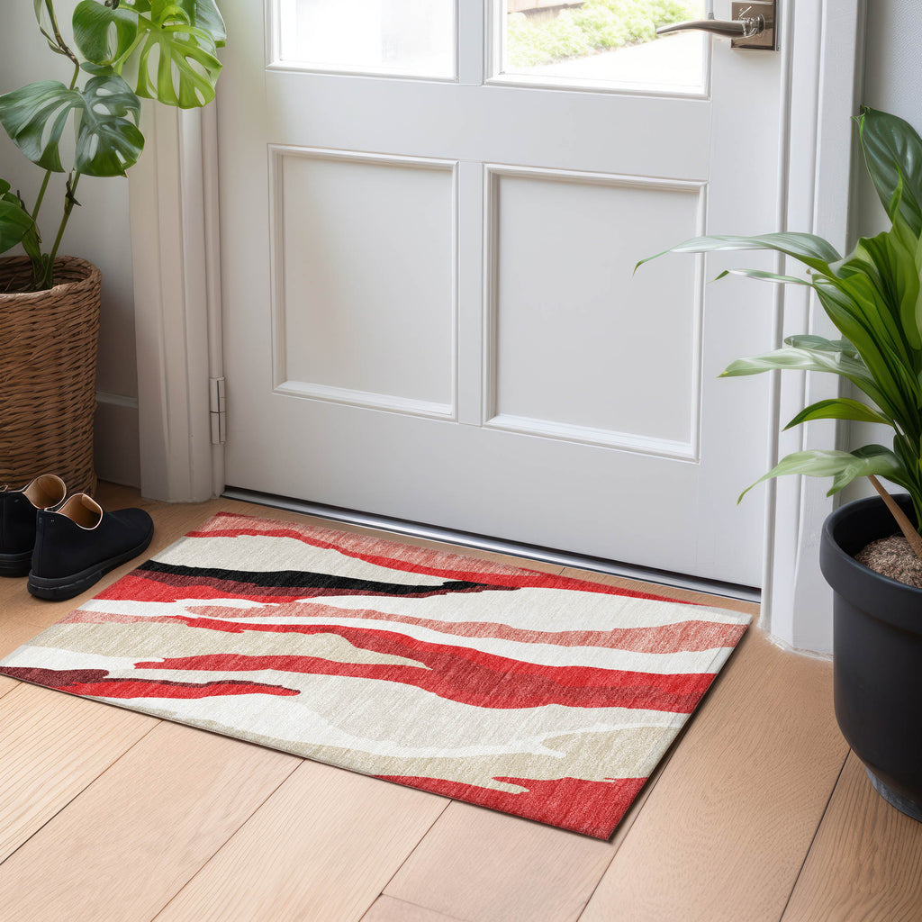 addison chantille acn1047 red rug