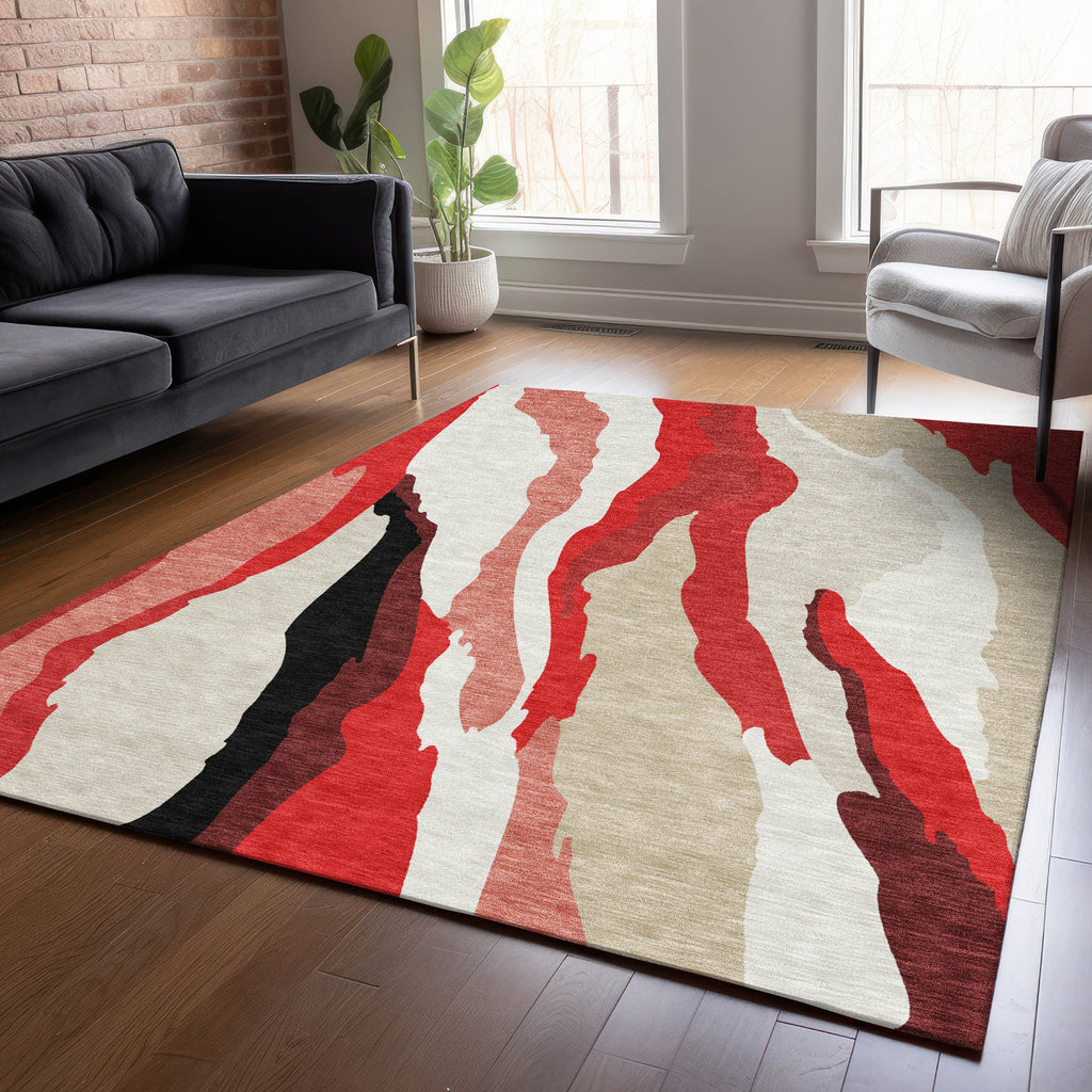 addison chantille acn1047 red rug