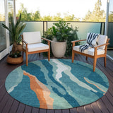 addison chantille acn1047 teal rug