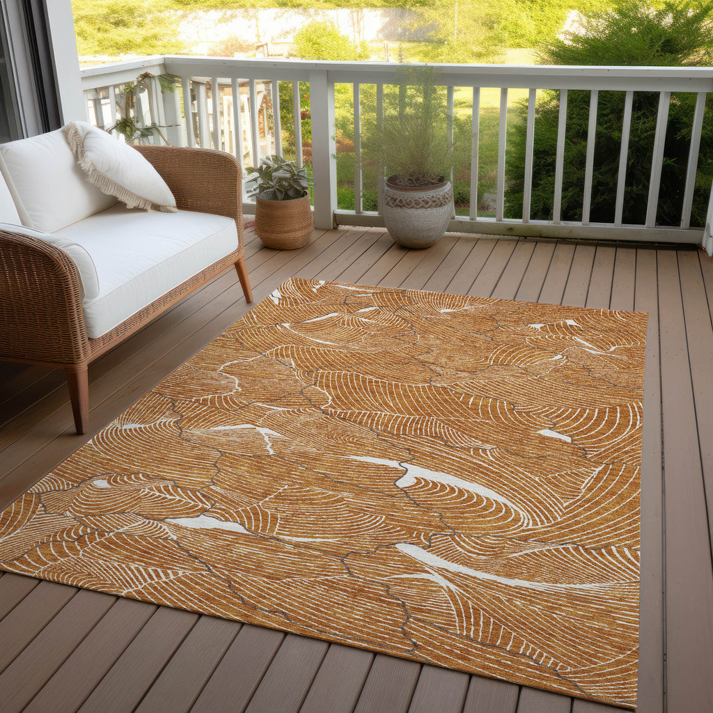 addison chantille acn1048 paprika rug