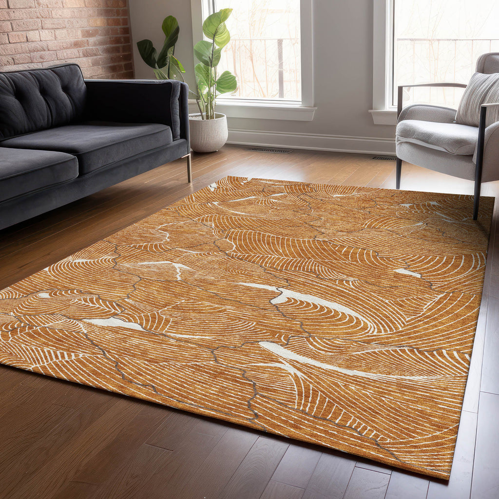 addison chantille acn1048 paprika rug
