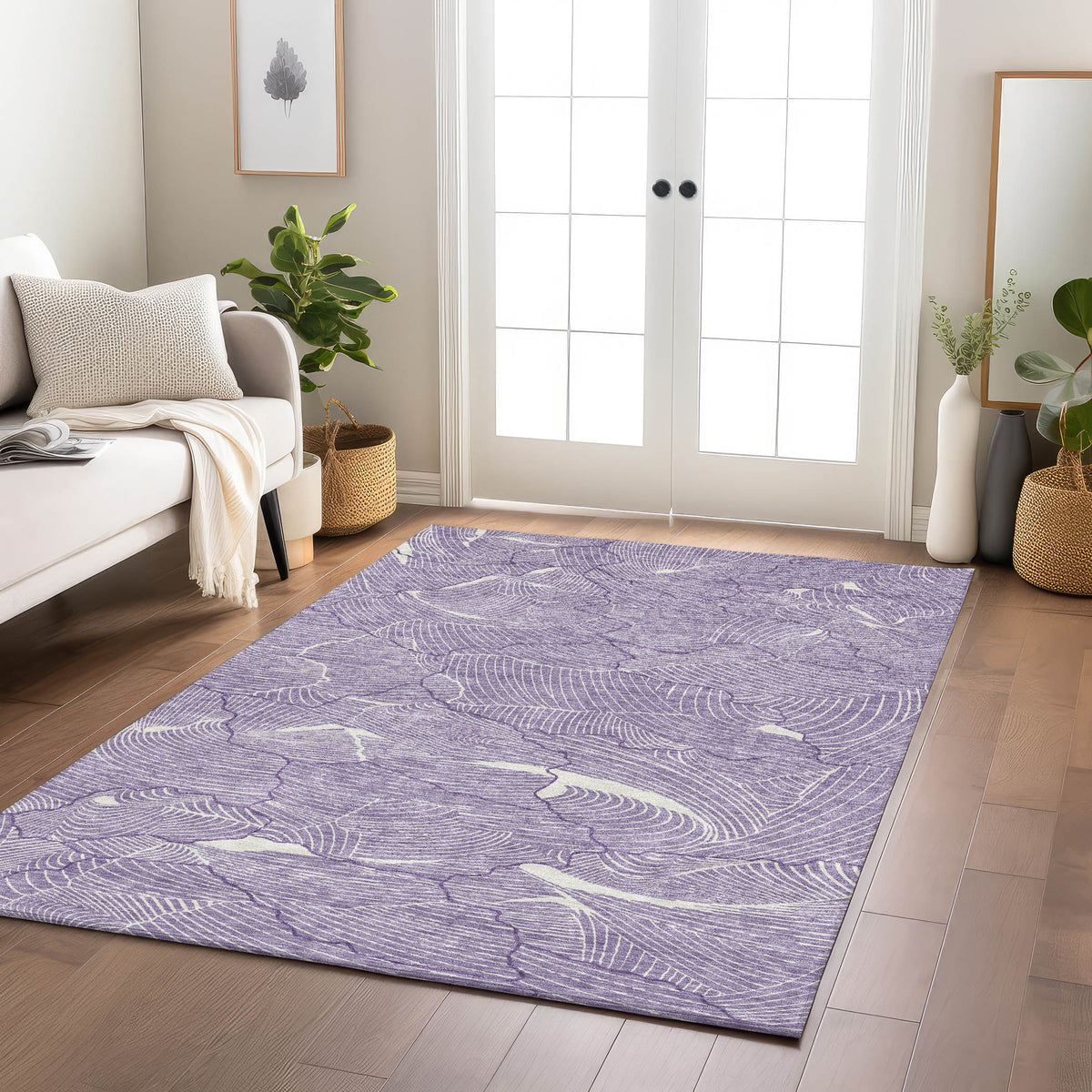 addison chantille acn1048 purple rug