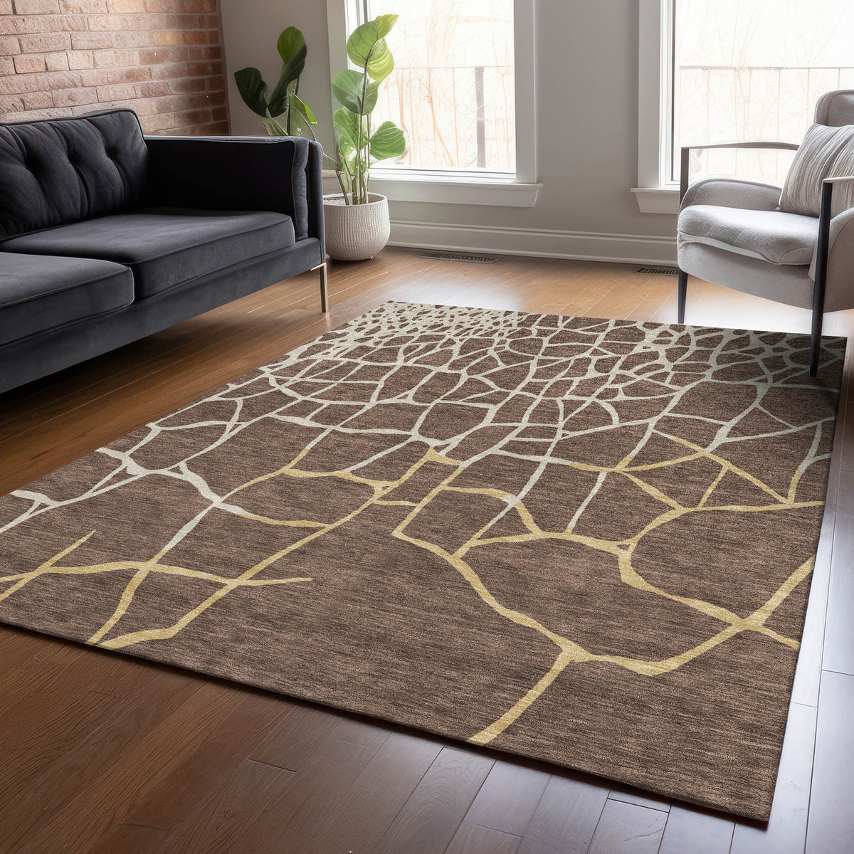 addison chantille acn1049 brown rug