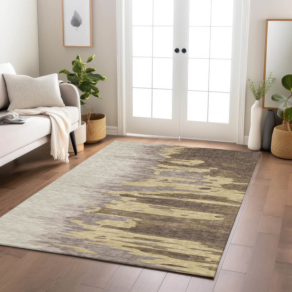 addison chantille acn1050 coffee rug
