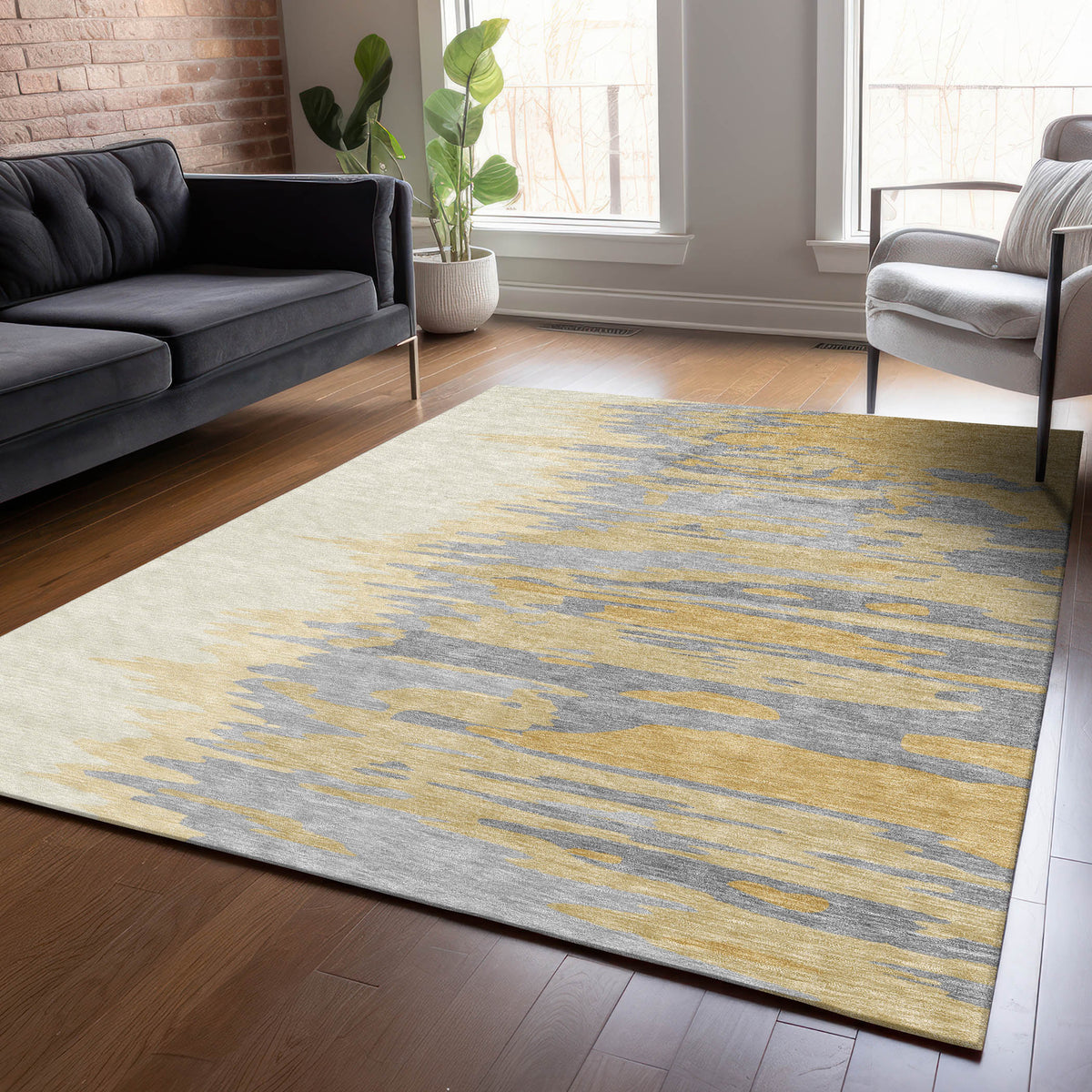 addison chantille acn1050 gold rug