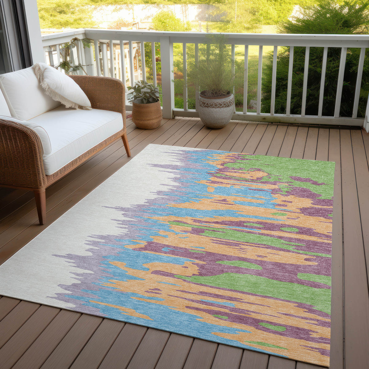 addison chantille acn1050 peach rug